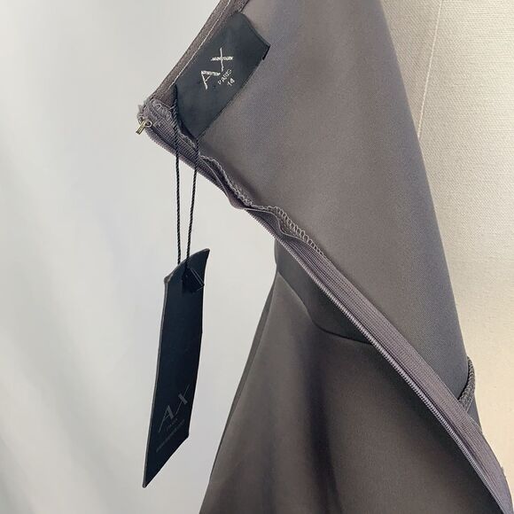 Armani Exchange NWT gray with black lace dress - Picture 10 of 13